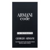 Armani (Giorgio Armani) Code 2023 toaletní voda pro muže Refillable 50 ml