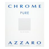 Azzaro Chrome Pure toaletní voda pro muže Extra Offer 3 100 ml