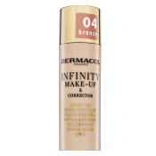 Dermacol Infinity Make-Up & Corrector šminka i korektor 04 Bronze 20 g