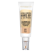 Dermacol Hyaluron Make-up & Serum make-up s hijaluronskom kiselinom 01 Pale 25 g