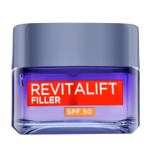 L´Oréal Paris Revitalift Filler töltő nappali krém Hyaluronic Acid Anti-Wrinkle Cream SPF 50 50 ml