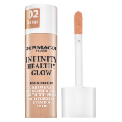 Dermacol Infinity Healthy Glow Foundation make-up az élénk bőrért 02 Beige 20 g