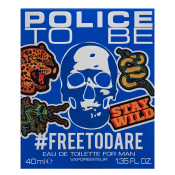 Police Police To Be Free to dare Eau de Toilette für Herren Extra Offer 2 40 ml