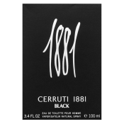 Cerruti 1881 Black toaletní voda pro muže 100 ml