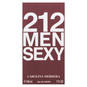 Carolina Herrera 212 Sexy for Men Eau de Toilette bărbați 30 ml