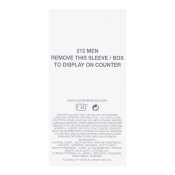 Carolina Herrera 212 Glam Men toaletní voda pro muže 100 ml