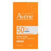 Avène opalovací fluid Ultra Fluid Invisible SPF50 50 ml