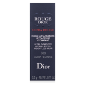 Dior (Christian Dior) Ultra Rouge Lipstick ruj cu persistenta indelungata 863 Ultra Feminine 3,2 g