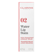 Clarins Eau á Lévres Water Lip Stain lesk na rty pro matný efekt 02 Orange Water 7 ml