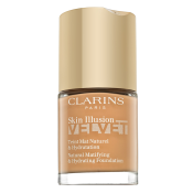 Clarins Skin Illusion Velvet Natural Matifying & Hydrating Foundation vloeibare make-up met matterend effect 110N Honey 30 ml