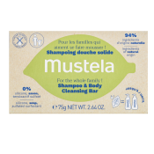 Mustela Shampoo & Body Cleansing Bar tuhý šampón s vyživujúcim účinkom 75 g