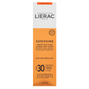 Lierac Sunissime vochtinbrengende en beschermende vloeistof Protective Fluid Global Anti-Aging SPF30 40 ml