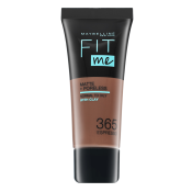 Maybelline Fit Me! Foundation Matte + Poreless tekutý make-up so zmatňujúcim účinkom 365 Espresso 30 ml
