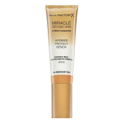 Max Factor Miracle Second Skin Hybrid Foundation SPF20 dlouhotrvající make-up s hydratačním účinkem 08 Medium Tan 30 ml