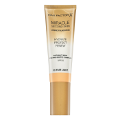 Max Factor Miracle Second Skin Hybrid Foundation SPF20 dlouhotrvající make-up s hydratačním účinkem 02 Fair Light 30 ml