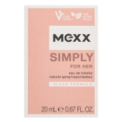 Mexx Simply toaletní voda pro ženy 20 ml