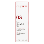 Clarins Lip Comfort Oil vyživující olej na rty 08 Strawberry 7 ml