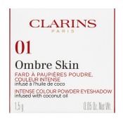 Clarins Ombre Skin Mono Eyeshadow сенки за очи 01 1,5 g