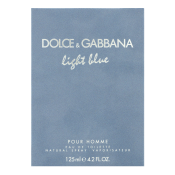 Dolce & Gabbana Light Blue Pour Homme Eau de Toilette für Herren 125 ml