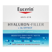 Eucerin Hyaluron-Filler noční krém + 3x Effect Ultra Light Moisture Booster Night 50 ml