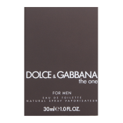 Dolce & Gabbana The One for Men Eau de Toilette für Herren 30 ml