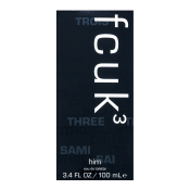 Fcuk Fcuk 3 Him Eau de Toilette for men 100 ml