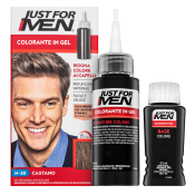 Just For Men Gel Color haarkleur voor mannen H30 Light Medium Brown
