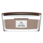 Woodwick Tonka & Almond Milk geurkaars 453,6 g