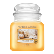 Yankee Candle Soft Wool & Amber scented candle 411 g