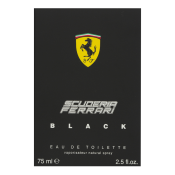 Ferrari Scuderia Black toaletní voda pro muže 75 ml