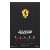 Ferrari Scuderia Black Signature toaletní voda pro muže 125 ml