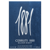 Cerruti 1881 Silver Night parfémovaná voda pro muže 100 ml