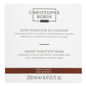 Christophe Robin Shade Variation Mask vyživující maska s barevnými pigmenty pro oživení barvy studených hnědých odst Ash Brown 250 ml