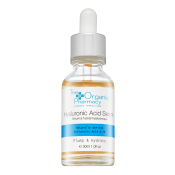 The Organic Pharmacy Hyaluronic Acid Serum 0.2% serum con efecto relleno y con ácido hialurónico con pipeta para piel madura 30 ml