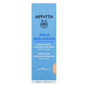 Apivita Aqua Beelicious cremă hidratantă Healthy Glow Hydrating Fluid Cream SPF 30 40 ml