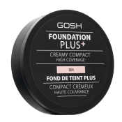 Gosh Foundation Plus + compact product om de huidskleur te egaliseren 004 Natural 9 g