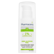 Pharmaceris T Sebo-Almond Peel Night Cream suero facial nocturno con efecto peeling 50 ml