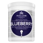 Kallos Blueberry Revitalizing Hair Mask hranjiva maska za suhu i oštećenu kosu 1000 ml