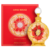 Swiss Arabian Layali Rouge Parfémovaný olej pro ženy 15 ml