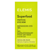 Elemis Superfood gel refrescante para los ojos Matcha Eye Dew 15 ml