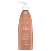 L’ANZA Healing Curls Butter Shampoo posilující šampon pro vlnité a kudrnaté vlasy 236 ml