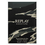 Replay Signature for Him toaletní voda pro muže 50 ml