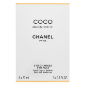 Chanel Coco Mademoiselle - Refill parfémovaná voda pro ženy 3 x 20 ml