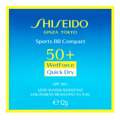 Shiseido Sports BB Compact SPF50 pudr pro sjednocení barevného tónu pleti Very Dark 12 g