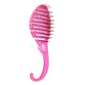 Wet Brush Shower Detangler Glitter Pink kefa na vlasy