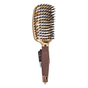 Olivia Garden NanoThermic Flex Combo četka za kosu s najlonskim i svinjskim čekinjama