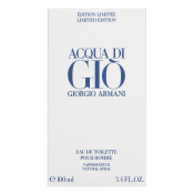Armani (Giorgio Armani) Acqua di Gio Pour Homme Blue Edition Eau de Toilette férfiaknak 100 ml