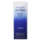 Davidoff Cool Water Night Dive Woman Toaletna voda za ženske 50 ml