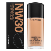 MAC Studio Fix Fluid Foundation SPF15 dlouhotrvající make-up pro sjednocenou a rozjasněnou pleť NW30 30 ml
