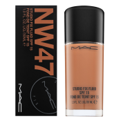 MAC Studio Fix Fluid Foundation SPF15 dlouhotrvající make-up pro sjednocenou a rozjasněnou pleť NW47 30 ml